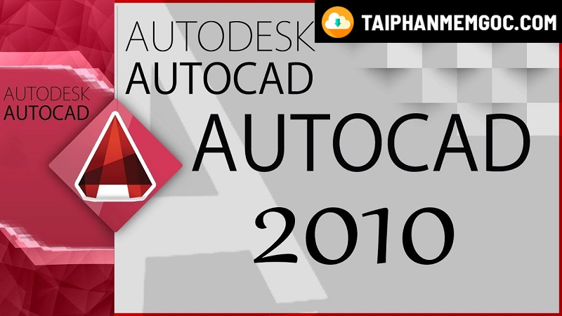 Giao diện phần mềm Autocad 2010