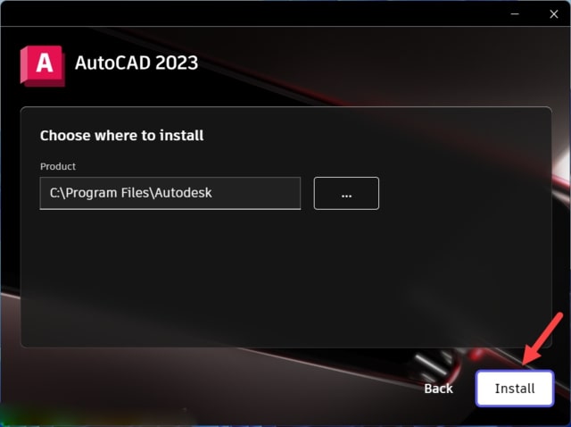 Cài đặt Autocad 2023 - Bước 3