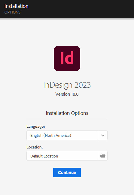 Hướng dẫn cài đặt Adobe InDesign 2023