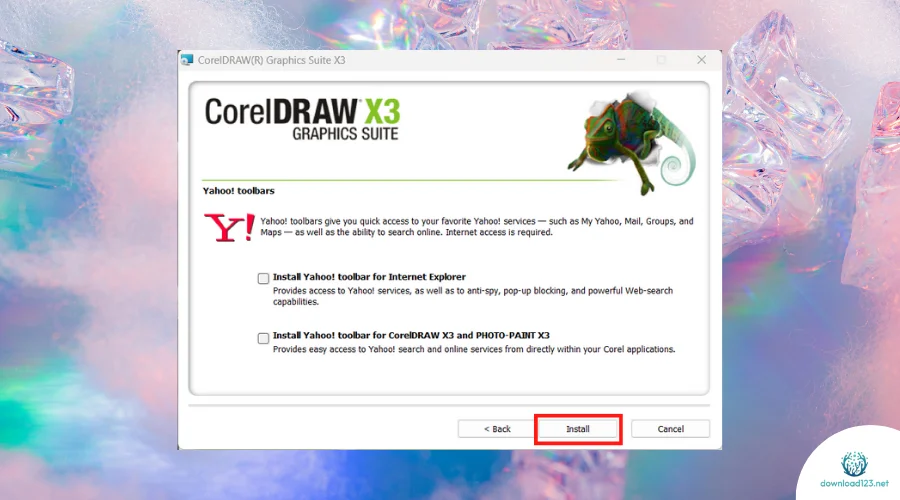 Hướng dẫn cài đặt CorelDRAW X3 - 11