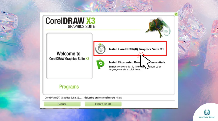 Hướng dẫn cài đặt CorelDRAW X3 - 2