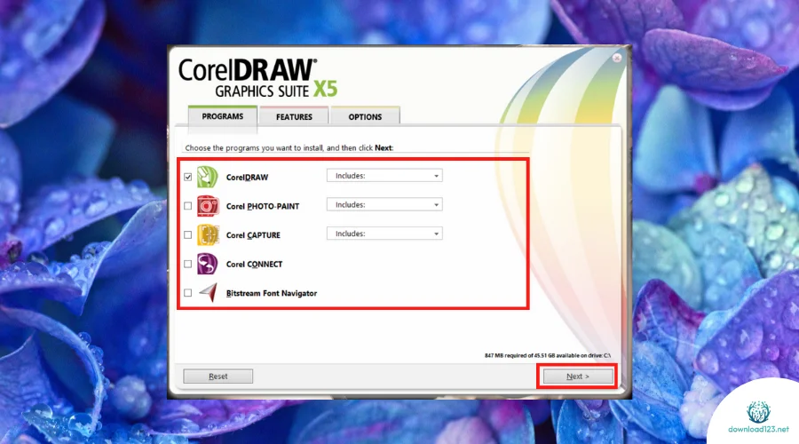 Hướng dẫn cài đặt CorelDRAW X5 - Ảnh 3