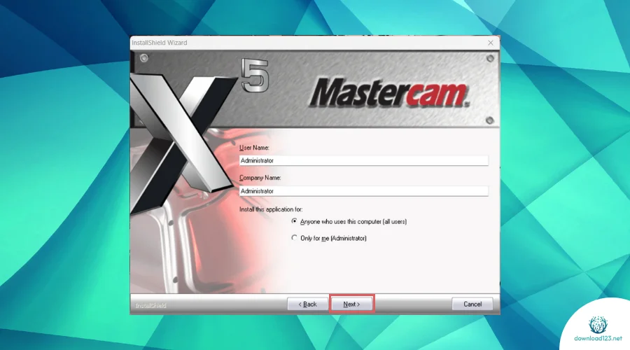 Cài đặt Mastercam X5 - Ảnh 3