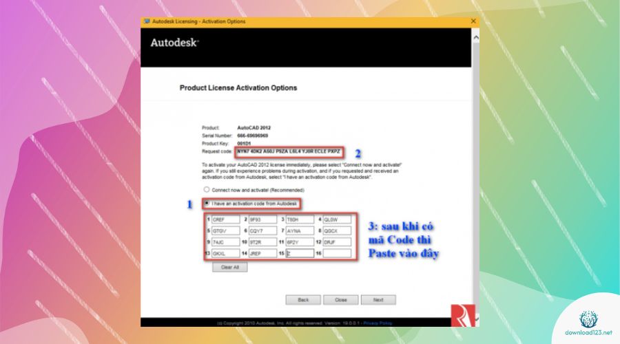 Hướng dẫn cài đặt AutoCAD 2012 - 11