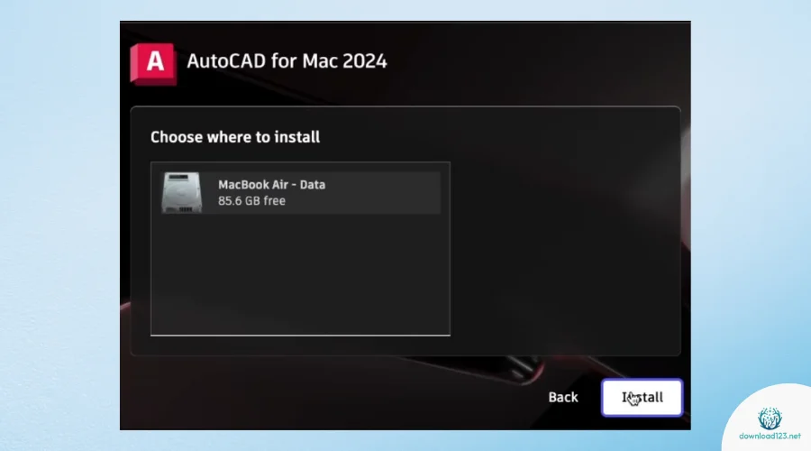 Cài đặt AutoCAD 2024 - Bước 2