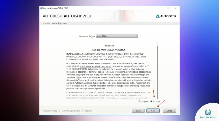 Hướng dẫn cài đặt AutoCAD 2019 - 2